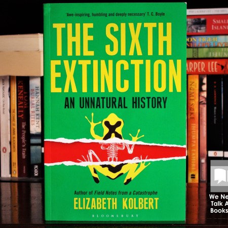 Cover image of The Sixth Extinction by Elizabeth Kolbert