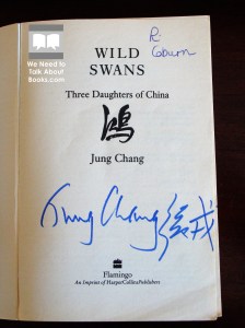 Autograph of Jung Chang, author of Wild Swans