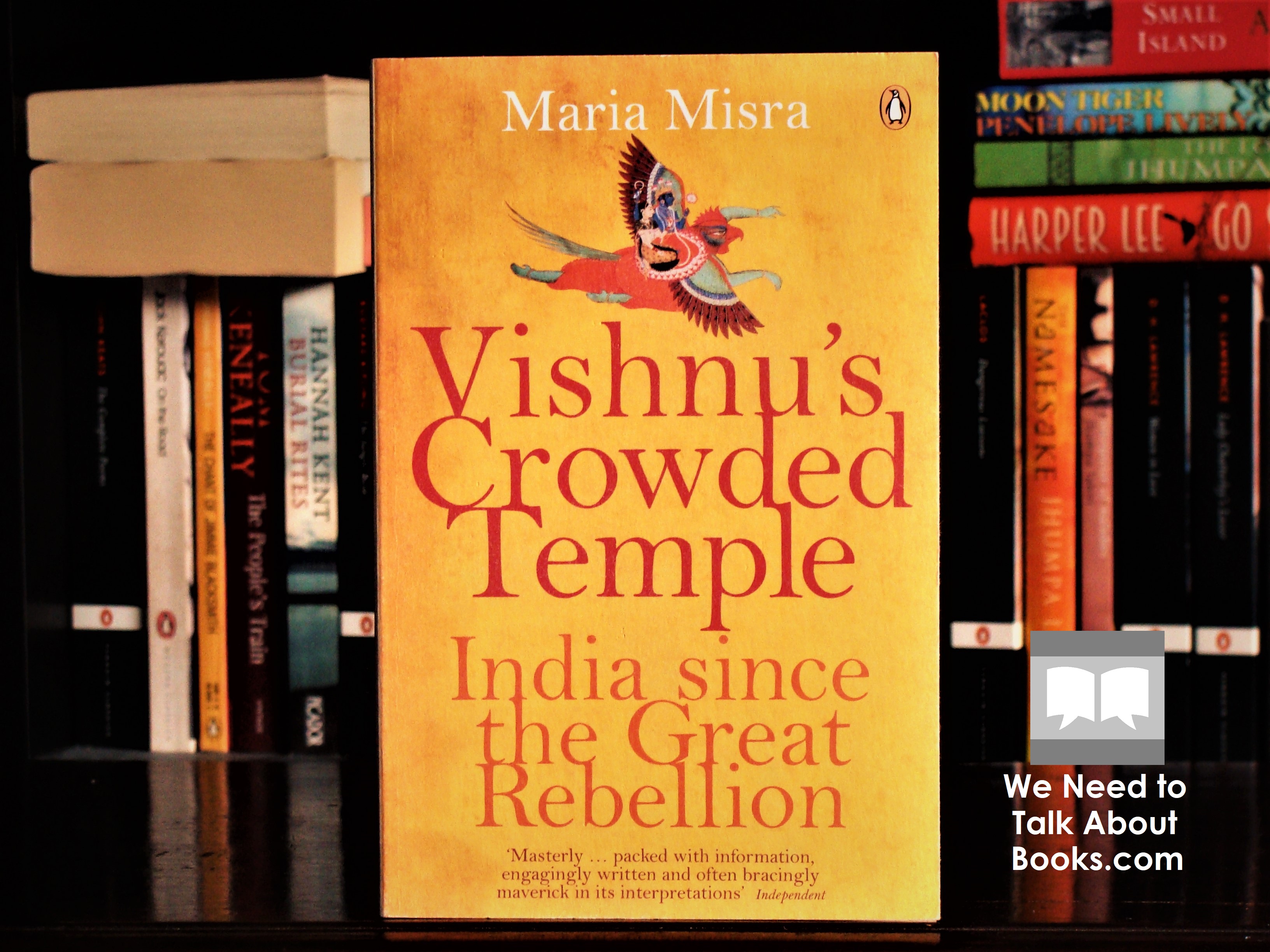 Cover image of Vishnu's Crowded Temple by Maria Misra