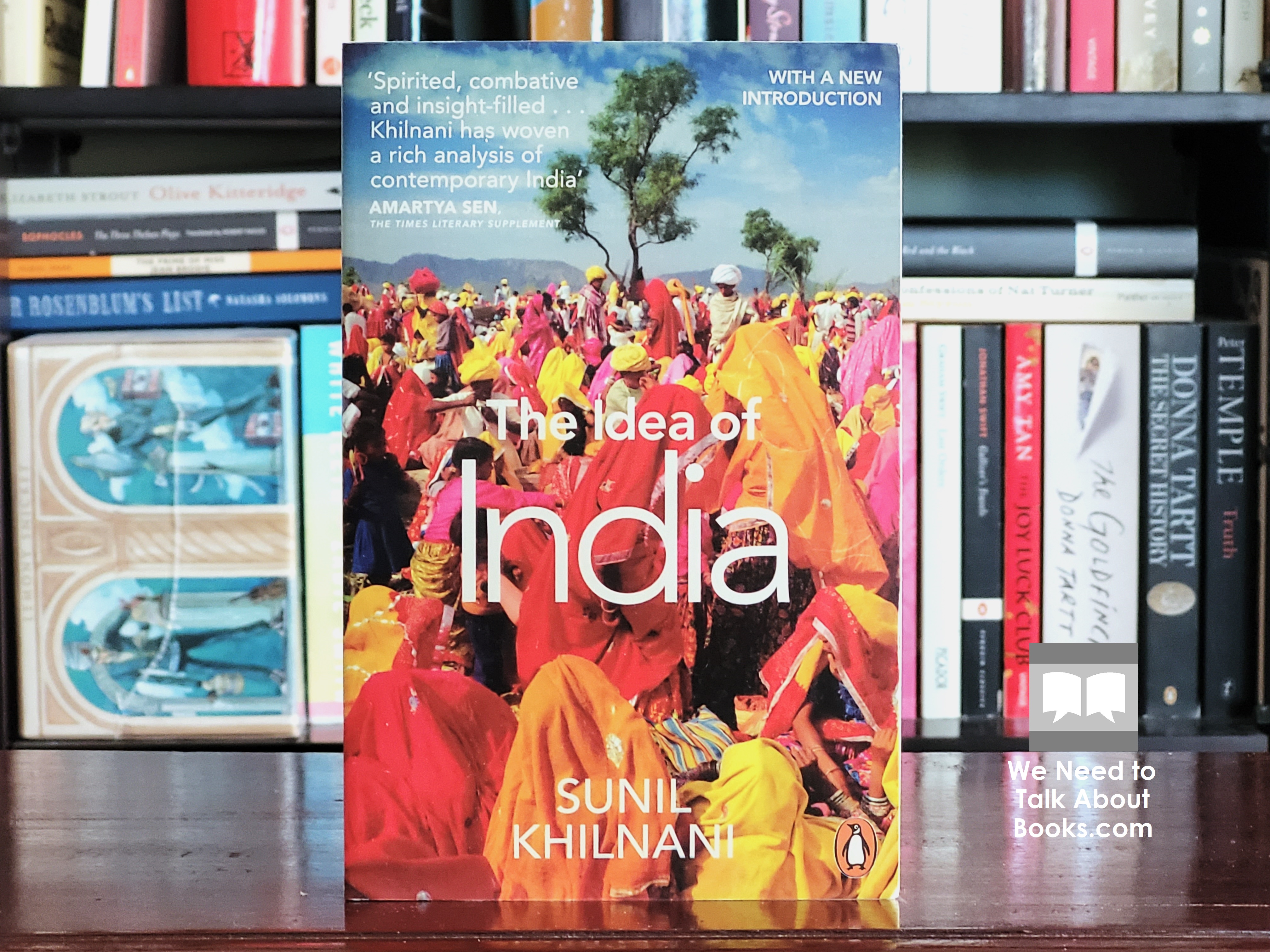 Cover image of The Idea of India by Sunil Khilnani