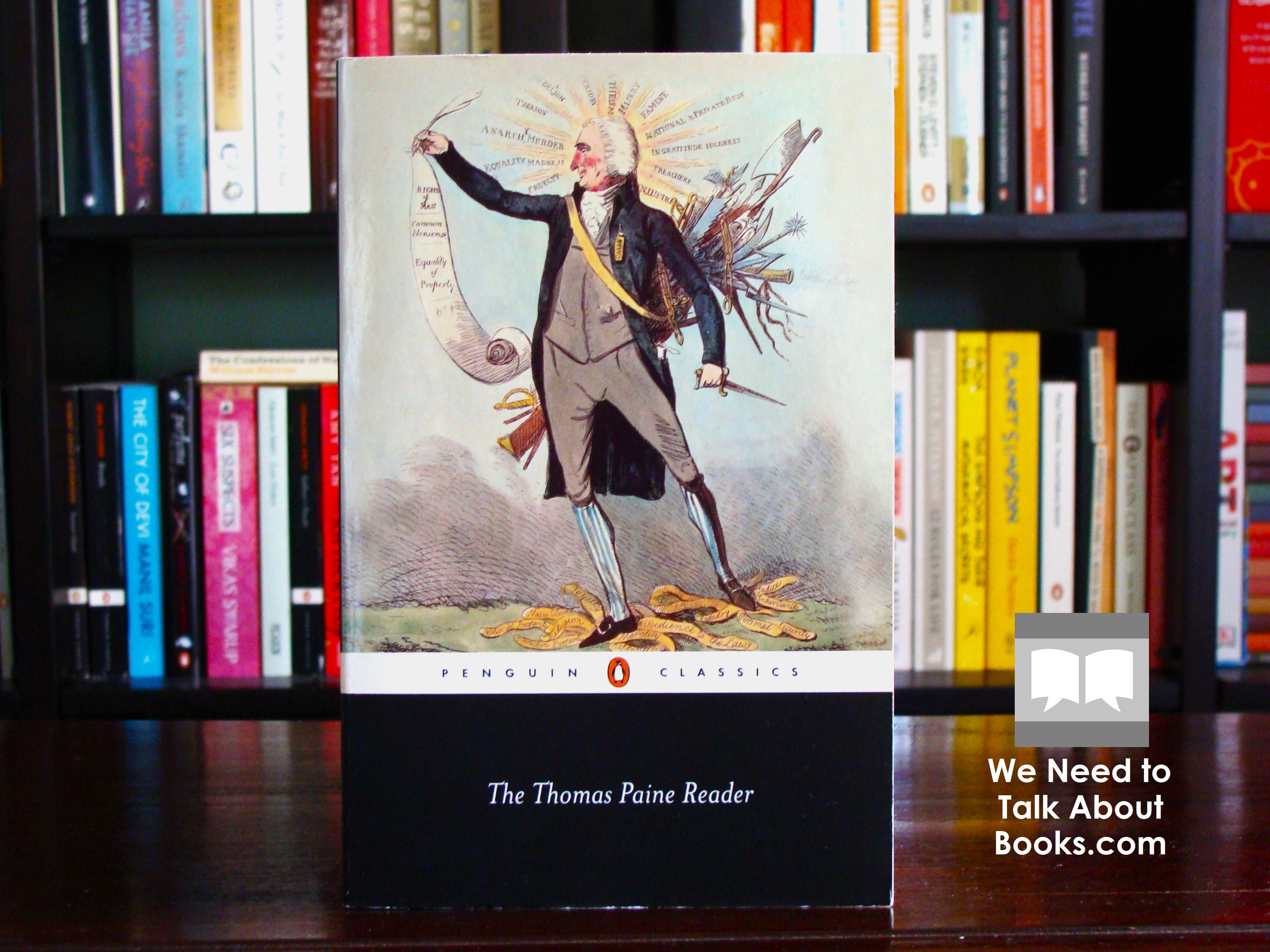 Cover image of The Thomas Paine Reader