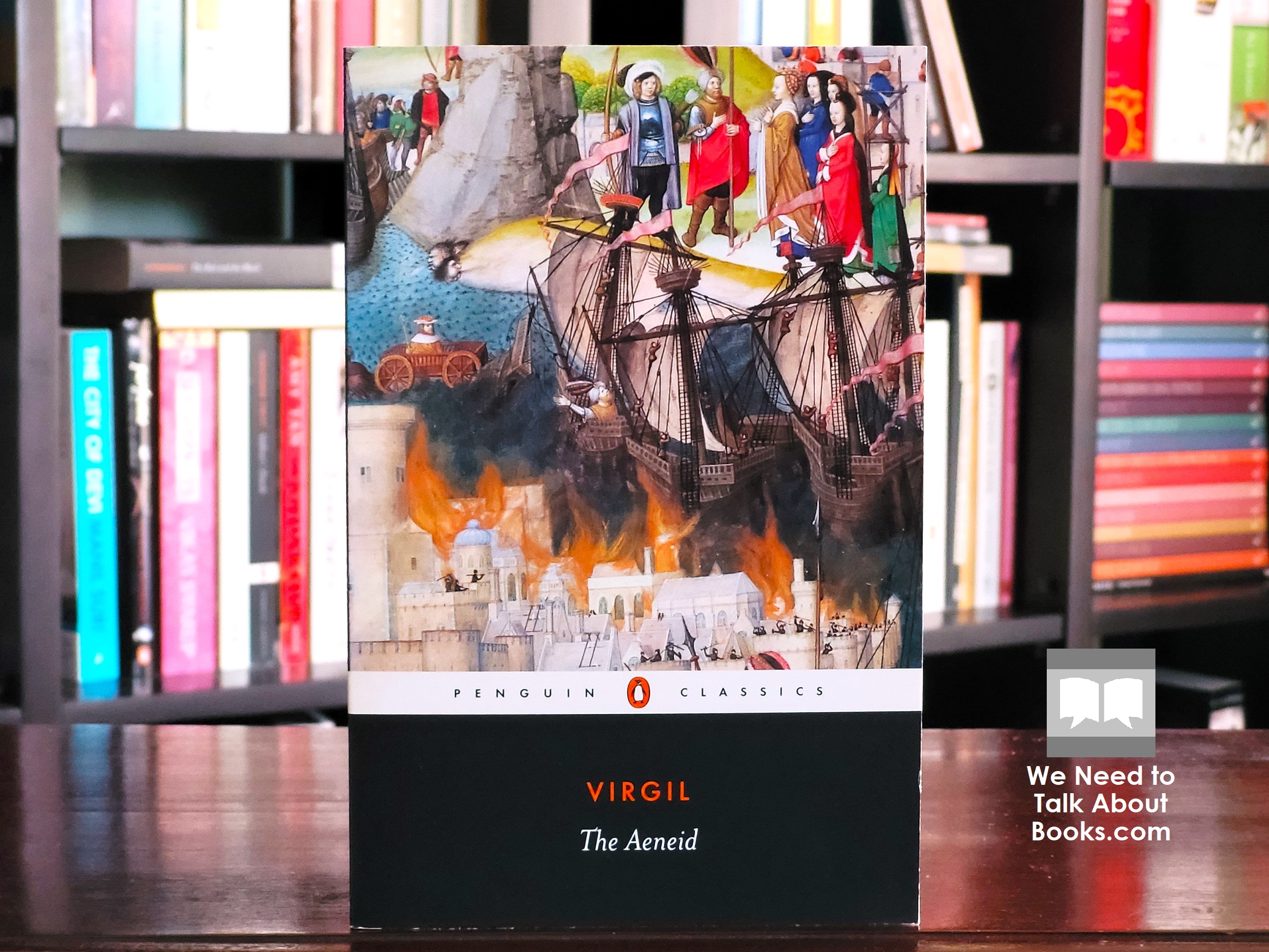 Cover image of The Aeneid by Virgil