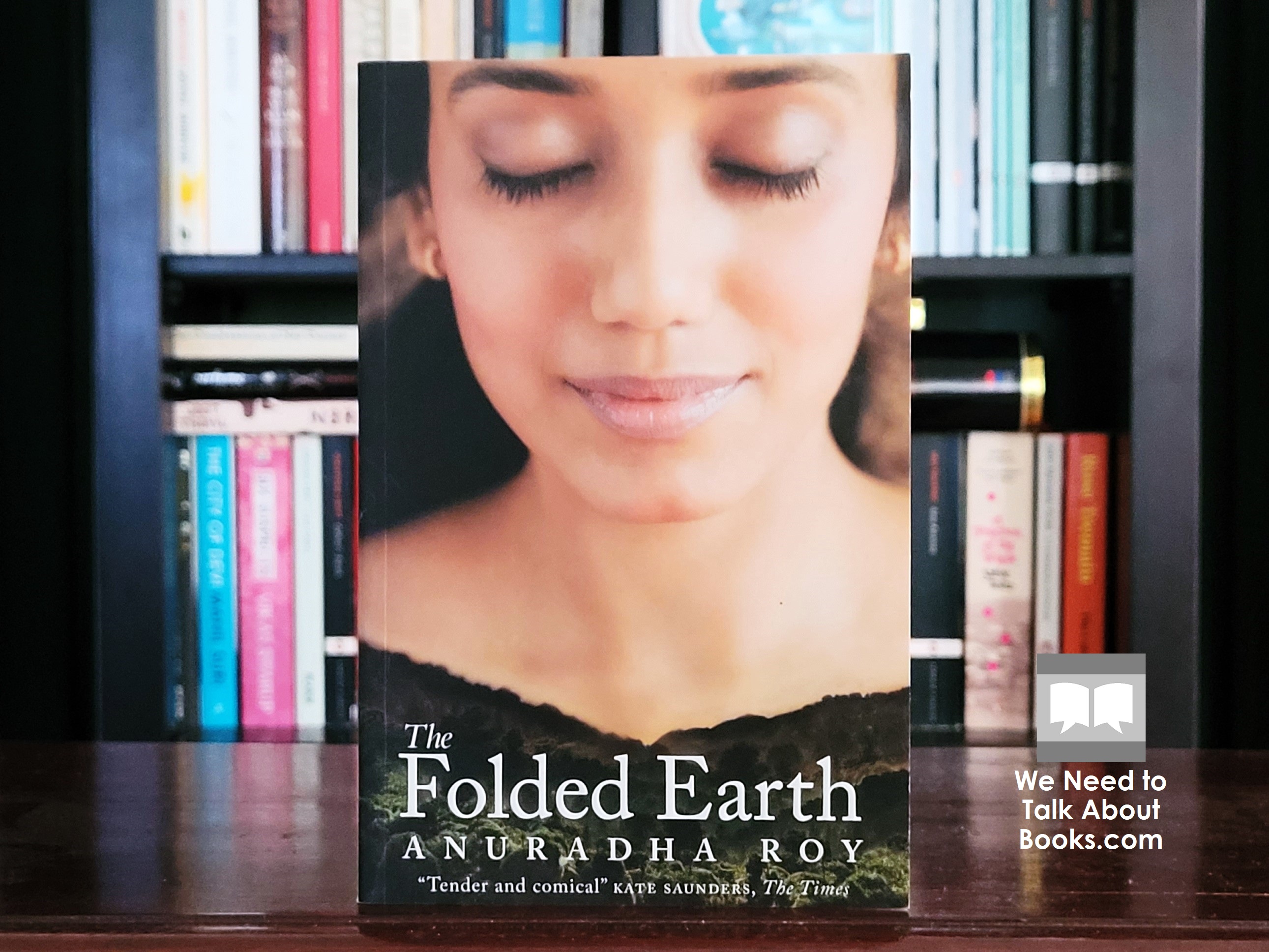 Cover Image of The Folded Earth by Anuradha Roy