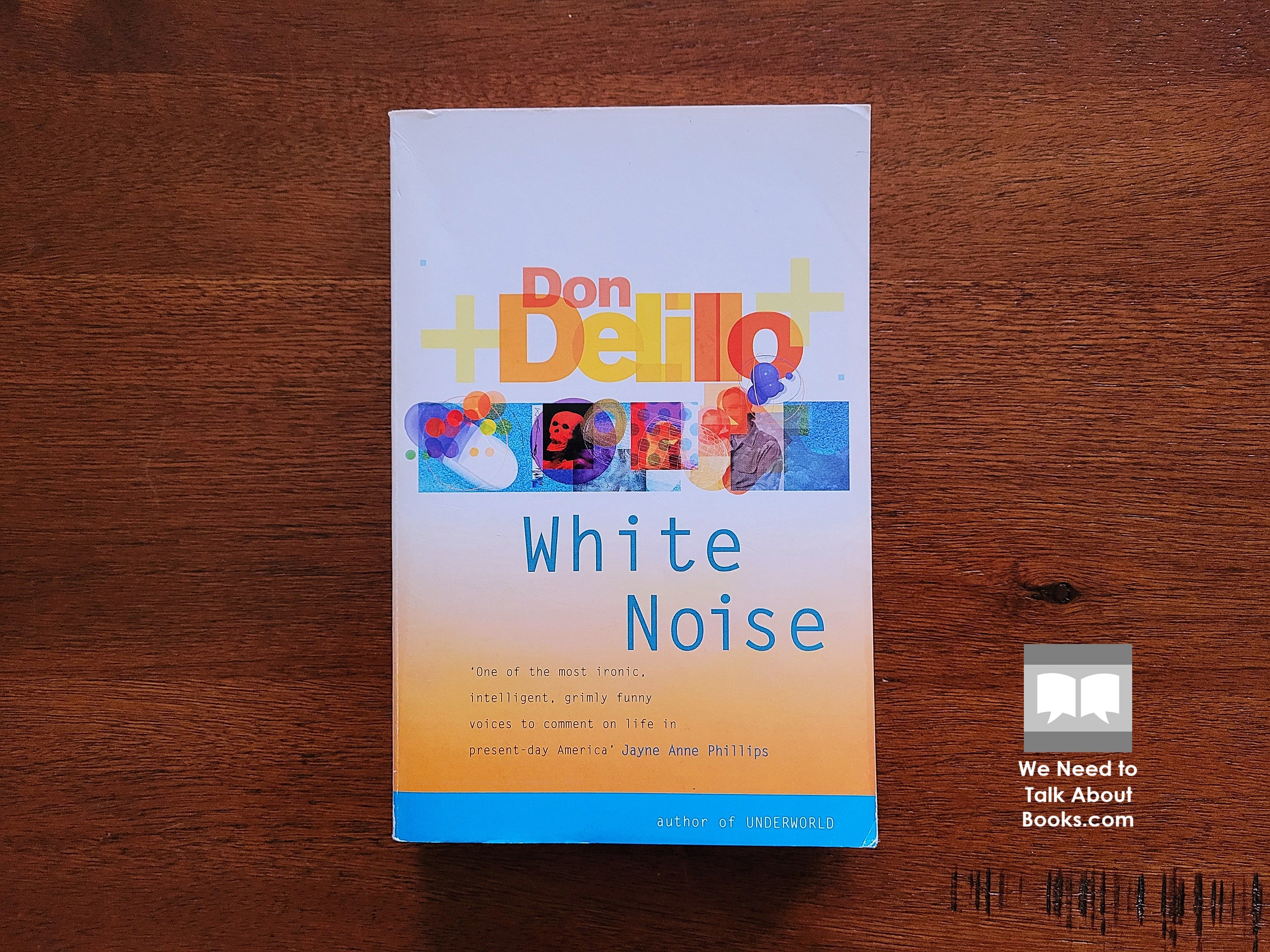 Cover image of White Noise by Don Delillo